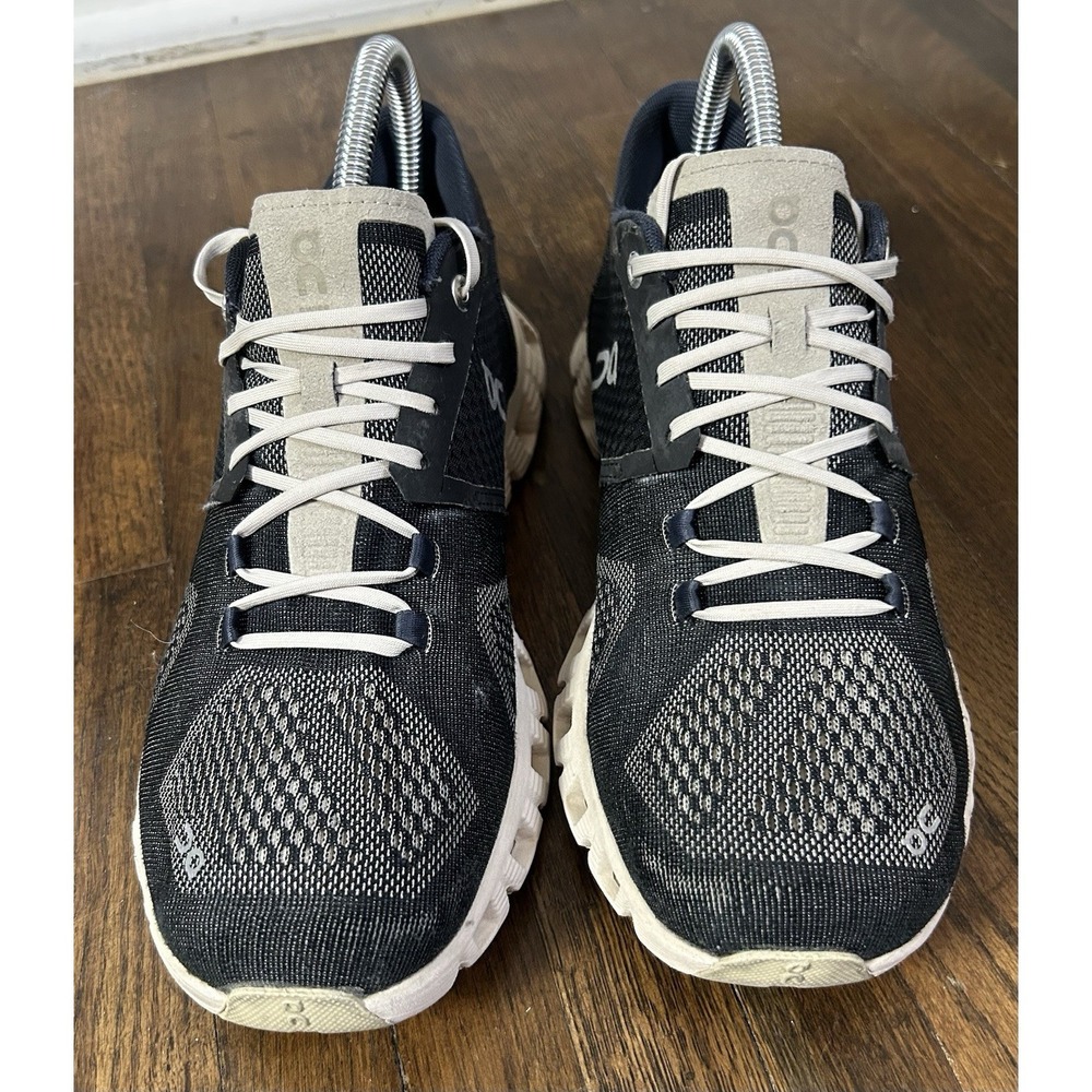 Women's On Cloud X Hellon Running Shoes Size 7.5 Black Pearl Sneakers Gym Walk - Picture 2 of 9